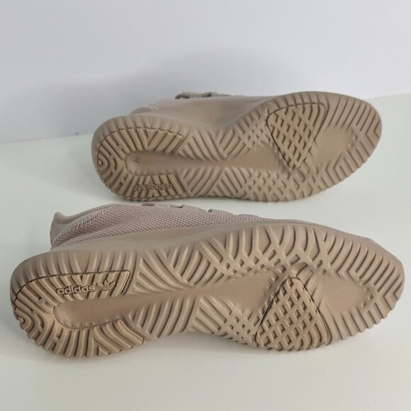 Adidas Tubular Shadow J Sneakers Size 6 Tan - Picture 7 of 8